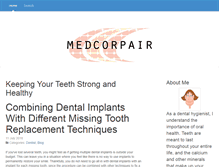 Tablet Screenshot of medcorpair.com